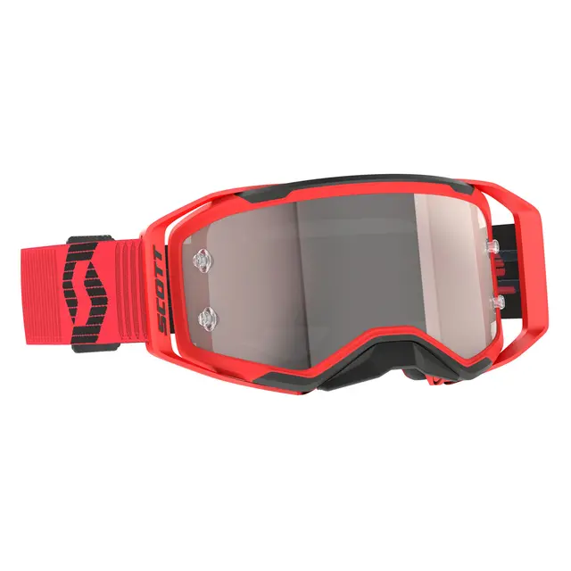 Scott Prospect 2.0 MX Brille - Rød/Sort Sølv Krom Works Linse 