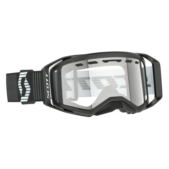 Scott Prospect 2.0 Enduro MX - Sort/Hvit Klar Linse 