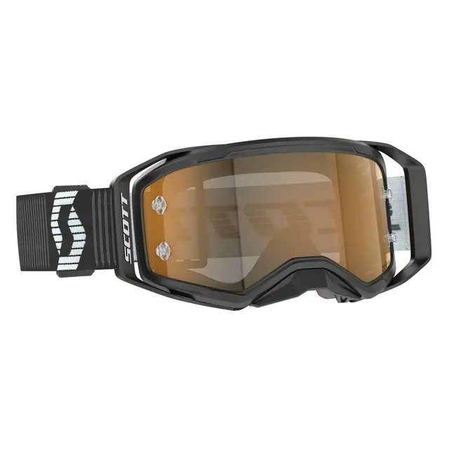 Scott Goggle Prospect 2.0 AMP chrome black/white gold chrome works 