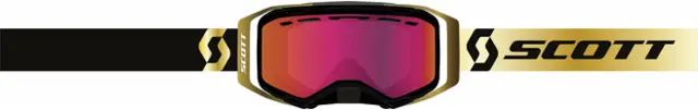 Scott Prospect 2 .0 SX - Black/Gold enhancer red chrome 