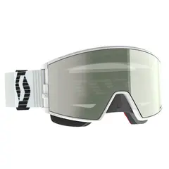Scott React SMB AMP PRO SX Brille-Hv/So amp pro white Krom Linse