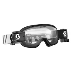 Scott Buzz MX WFS Brille - Sort Klar Works Linse