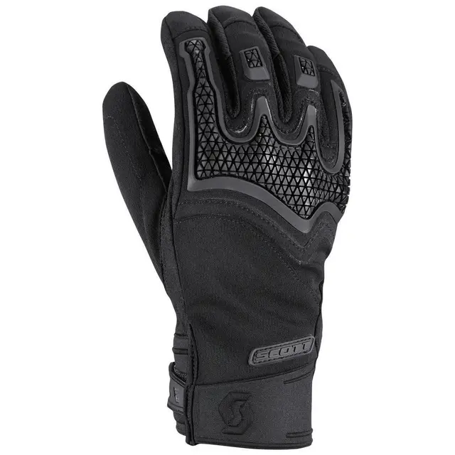 Scott Dualraid Hanske Sort L Kort mansjett, mye ventilasjon, polstret 