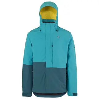 Scott Terrain Dryo Sn&#248;scooterjakke - Bl&#229;/Bl&#229; Ekstremt lett/myk fritidsjakke, f&#243;ret