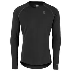 Scott Base DRI Crew - Tr&#248;ye, Sort, S Undert&#248;y med god varme og pustevne