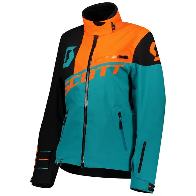 Scott Shell Pro Jakke - Atlantisblå M Lett skalljakke m/strech og ventilasjon 