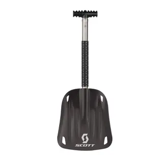 Scott Shovel Pro - Sort P&#229;litelig spade i Aluminium just. skaft
