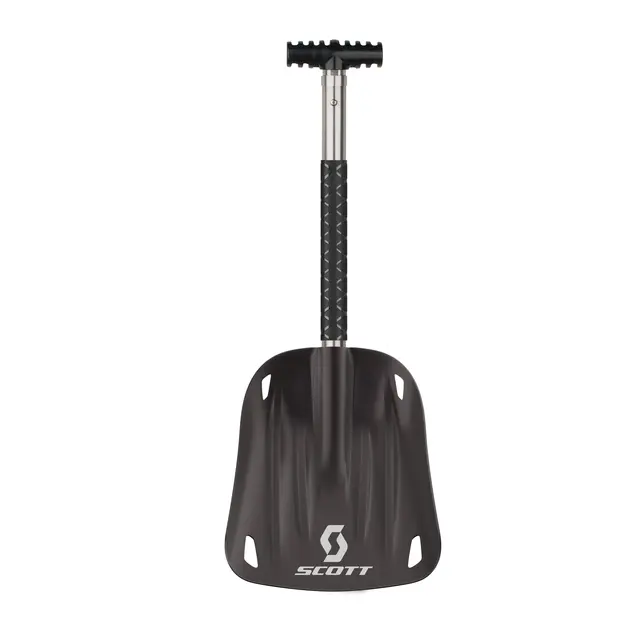 Scott Shovel Pro - Sort Pålitelig spade i Aluminium just. skaft 