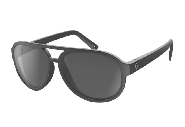 Scott Bass Solbrille Sort Grå Linse 