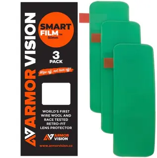Armor Vision 50mm Smart Linsebeskytter Armor Vision 50mm 3-pac