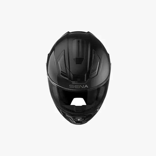 Sena Phantom Mesh Helhjelm XL Matt svart - Integrert intercom 