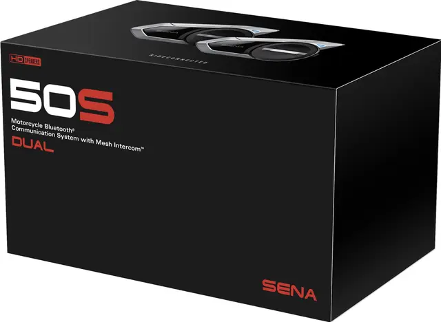 Sena 50S Bluetooth Intercom m/Mesh Networking Dual