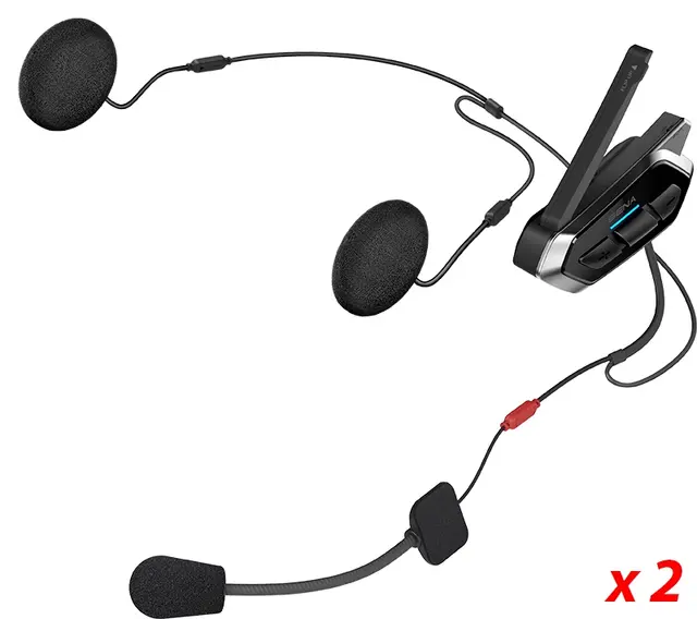 Sena 50R Bluetooth Intercom Mesh Networking - Dual Pack 