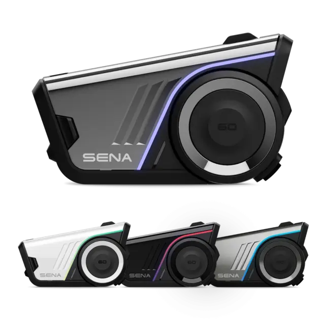 Sena 60S Bluetooth Intercom Dobbelsett Mesh & Wave 