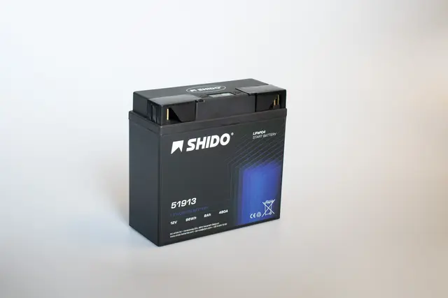 Shido 51913 Lithium - 12V ATV/MC/Snøscooter Batteri