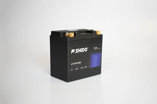 Shido LTX14-BS Lithium - 12V ATV/MC/Snøscooter Batteri
