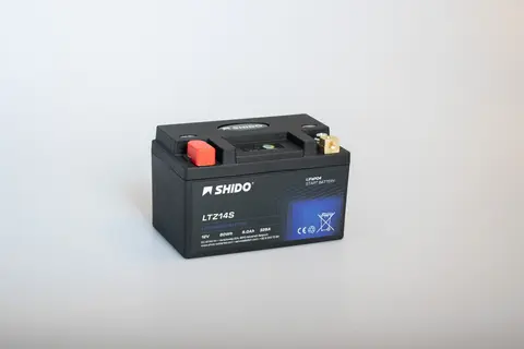 Shido LTZ14S Lithium - 12V ATV/MC/Snøscooter Batteri 12V, 4.5Ah, 60Wh, 150x87x110