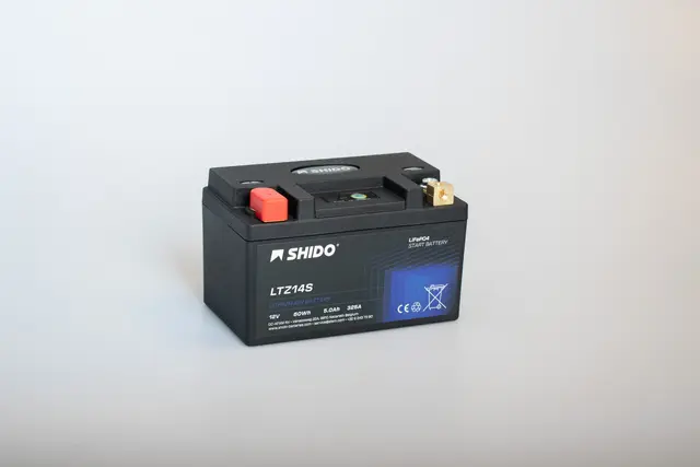 Shido LTZ14S Lithium - 12V ATV/MC/Snøscooter Batteri