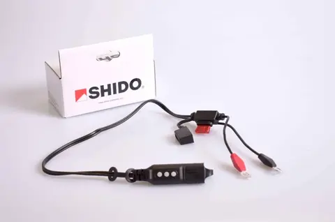 SHIDO Litium Lithium, LiFePO4, Lading, Motorsykkel, ATV, Snøscooter