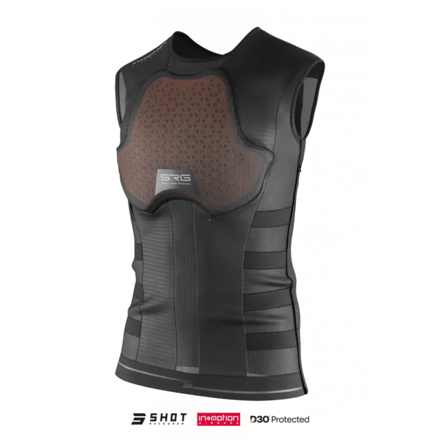 Shot Airbagvest SRG-1 Air Guard XS Svart 