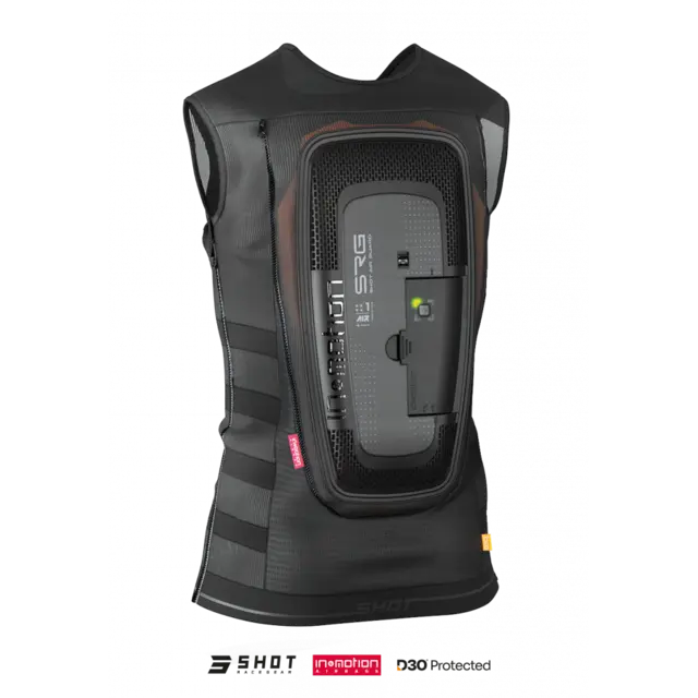 Shot Airbagvest SRG-1 Air Guard XS Svart 