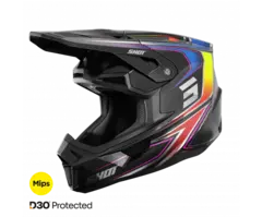 Shot Lite Glory Crosshjelm  XS Mips - Svart Perlemor