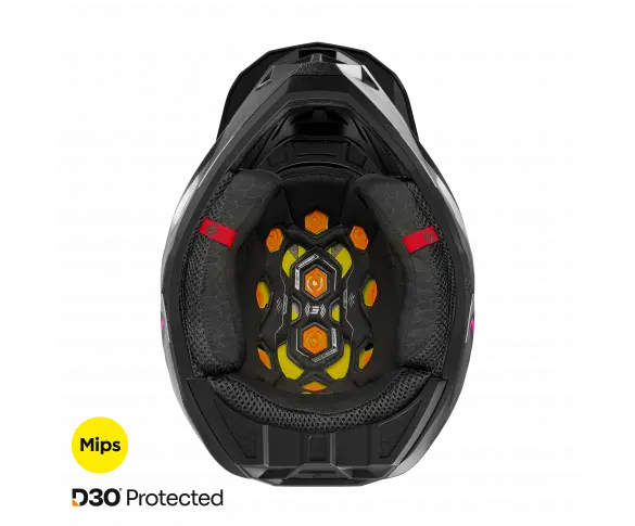 Shot Lite Glory Crosshjelm  XS Mips - Svart Perlemor 