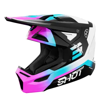 Shot Furious Rocket Crosshjelm Barn - Rosa Blank