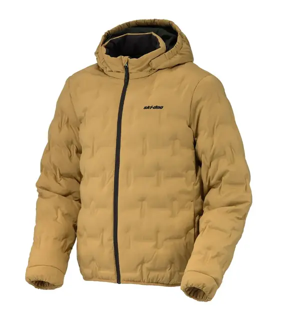 Ski-Doo Puffer Jakke S Herre - Khaki 