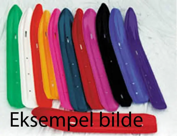 Skibelegg Ski Doo 3/16" Std. Gul Selges i Par 