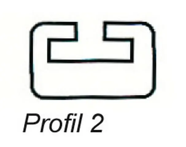 Sleide Arctic Cat Snøscooter 178cm Sort Profil 2, OEM: 0604-230 / 0604-910 