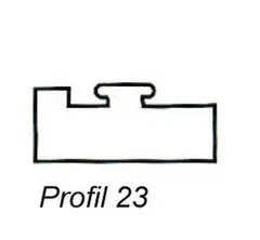 Sleide Polaris Sn&#248;scooter 136cm Grafitt Profil 23, Selges i stk