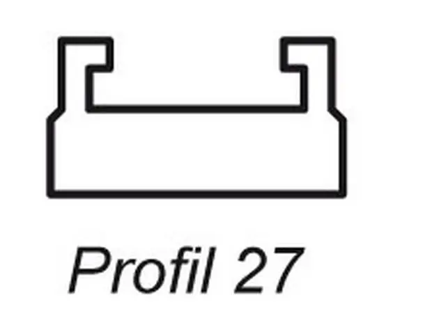 Sleide Yamaha Snøscooter 108cm Sort Profil 27, Selges i stk 