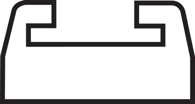 Sleide Ski-Doo Snøscooter 142cm Grafitt Profil 28 , Selges stk, OEM:503193981 