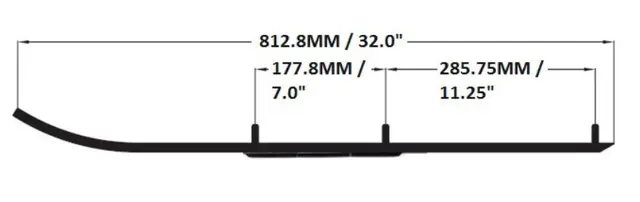 Styreskinne Ripper Polaris Selges parvis, Coromant 