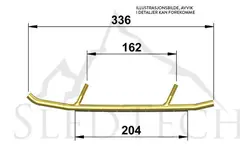 Totaltek Styreskinne - Lynx &amp; Ski-Doo Selges Parvis, Koromant, Racing