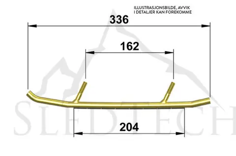 Totaltek Styreskinne - Lynx &amp; Ski-Doo Selges Parvis, Koromant, Racing