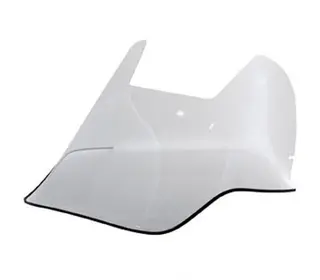 Vindrute Lynx Sn&#248;scooter - Smoke 55cm, GL 3900 83-&gt;87, GLX 5902 83-&gt;93