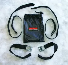 Snobunje 4-Punkt Slepesett Slepetau-sett for sn&#248;scooter