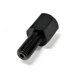 Adapter Speilfeste 10mm Hann/8mm Hunn Sort