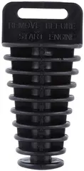 Eksosplugg/vaskeplugg 4t &#216;24-48mm Sort