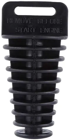 Eksosplugg/vaskeplugg 4t &#216;24-48mm Sort