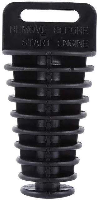 Eksosplugg/vaskeplugg 4t Ø24-48mm Sort 