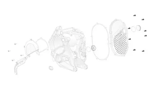 Stark Festeskruer Til motordeksel - H&#248;yre