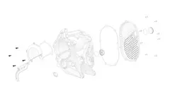 Stark Festeskruer Til motordeksel - Venstre