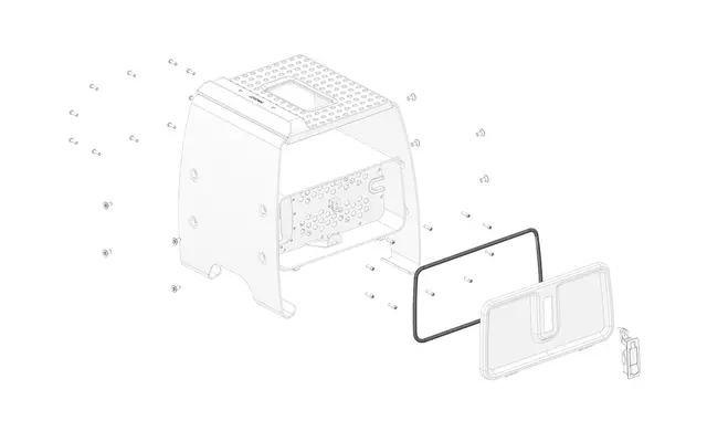 Stark Pakning Til ladelokk 