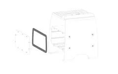 Stark Bakdekselpakning Til ladestativ