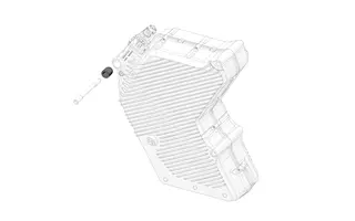 Stark Foring Til montering av batteri