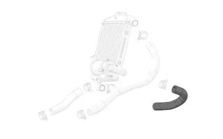 Stark Radiatorslange Brukes mellom radiator og vannpumpe