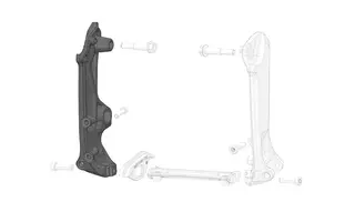 Stark Rammeplate Venstre side